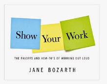 Jane Bozarth Show Your Work cover