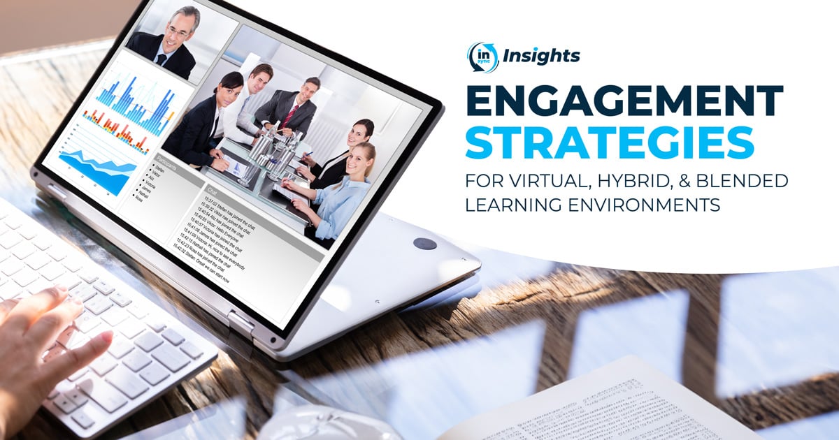 Engagement Strategies Banner with laptop