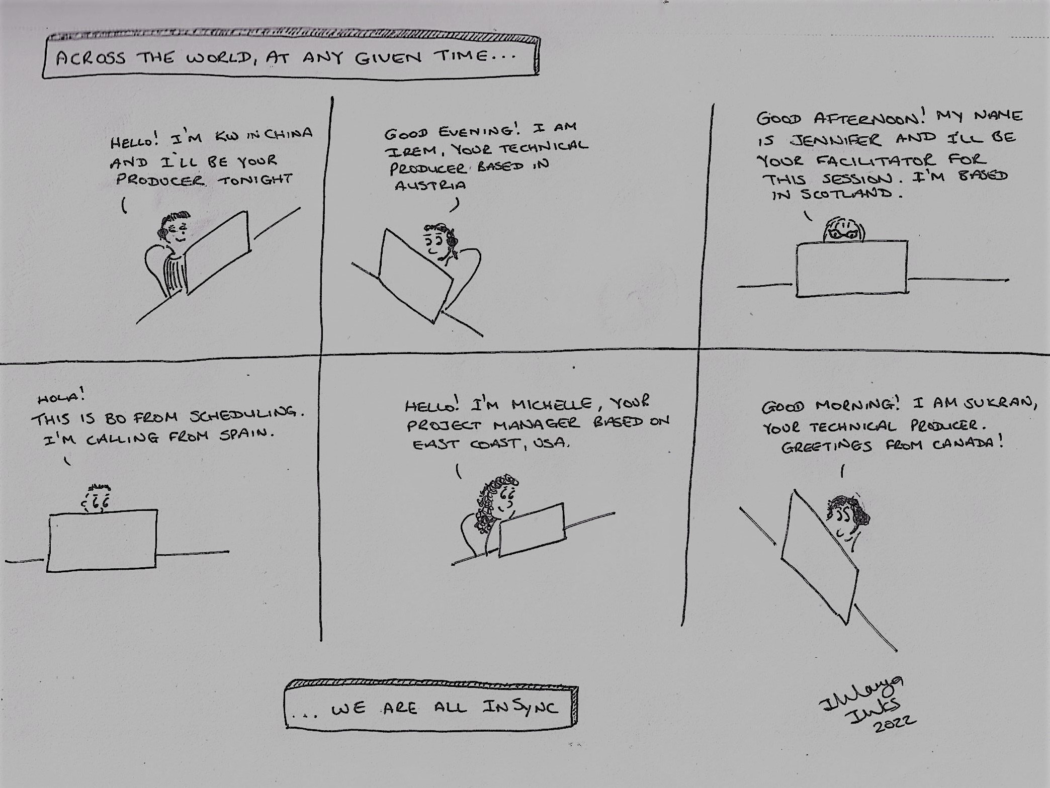 A day in the life of an InSync Facilitator