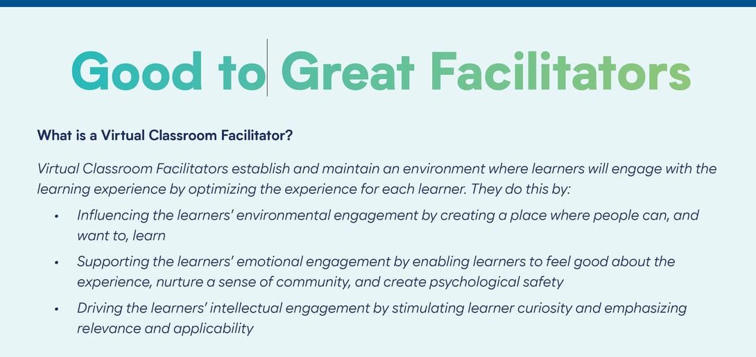 Traits of a Great Virtual Facilitator InSync Insights