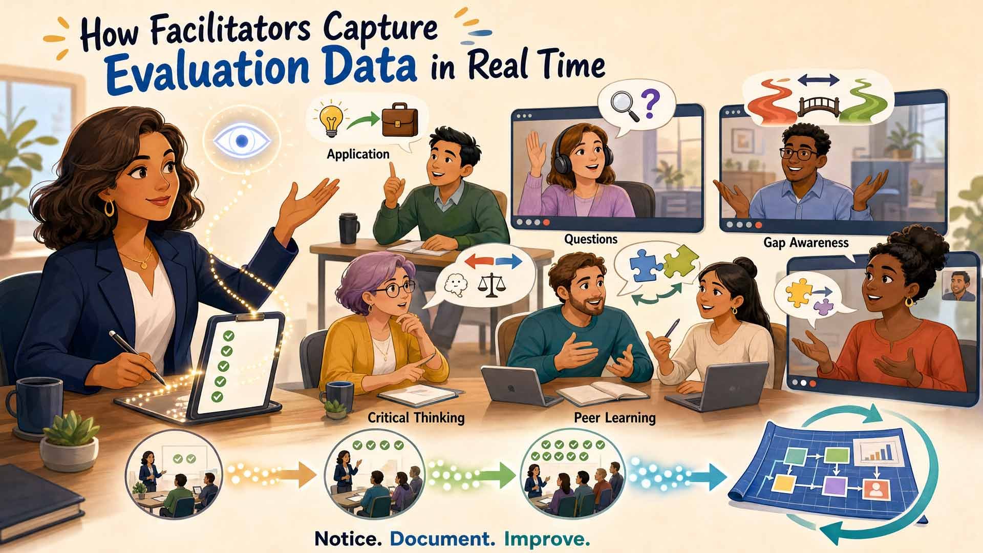 How facilitators get real-time data 