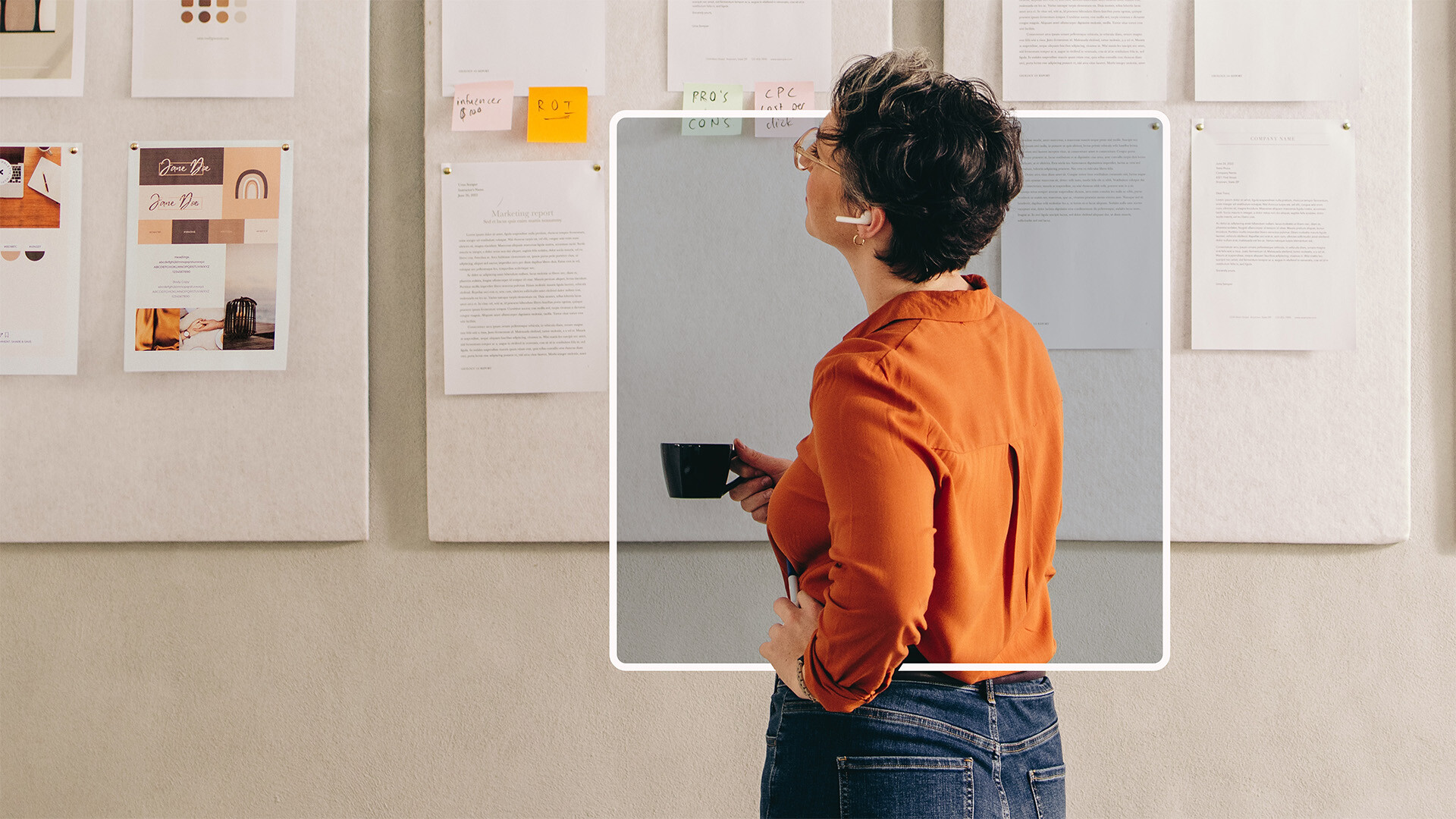 An instructor focuses on learning rather than technology.