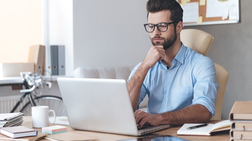 learner engaged in the virtual classroom
