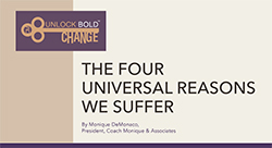 Infographic - The Four Universal Reasons We Suffer