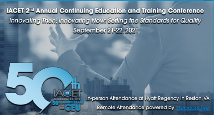 InSync Training Sponsors the 2nd Annual IACET Continuing Education and Training Conference