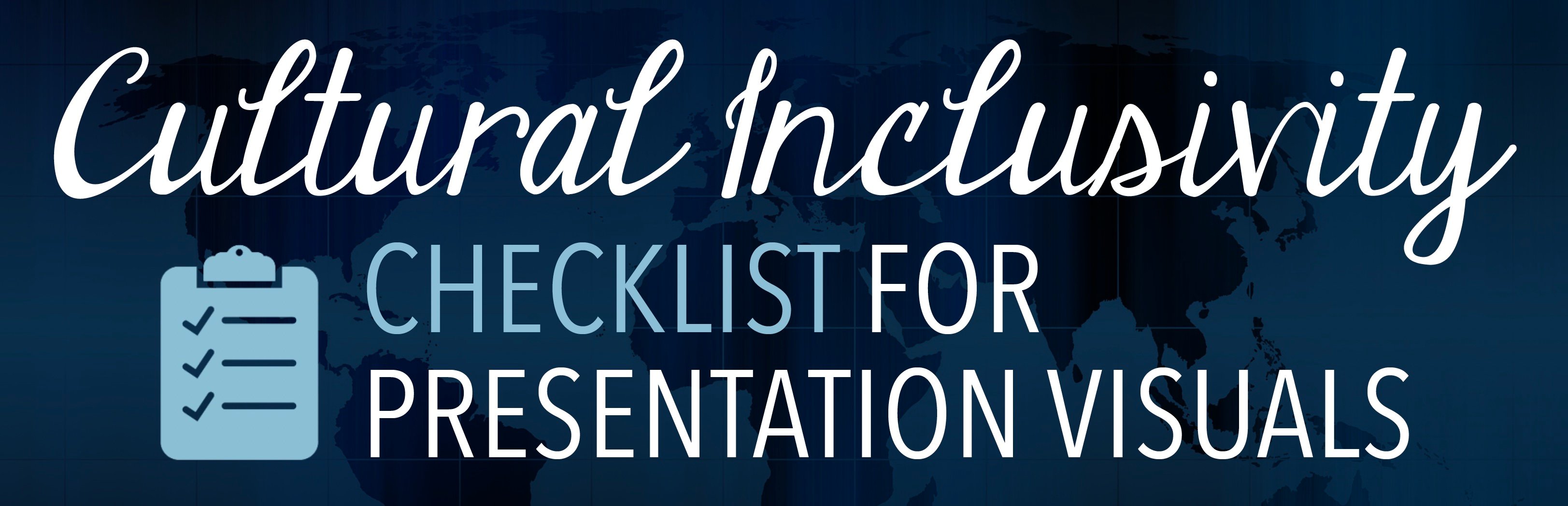Infographic - Cultural Inclusivity Checklist for Presentation Visuals